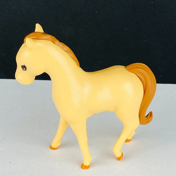 Unmarked Tan Brown Horse Pony Toy Figure Kids Pretend Play - Picture 4 of 7